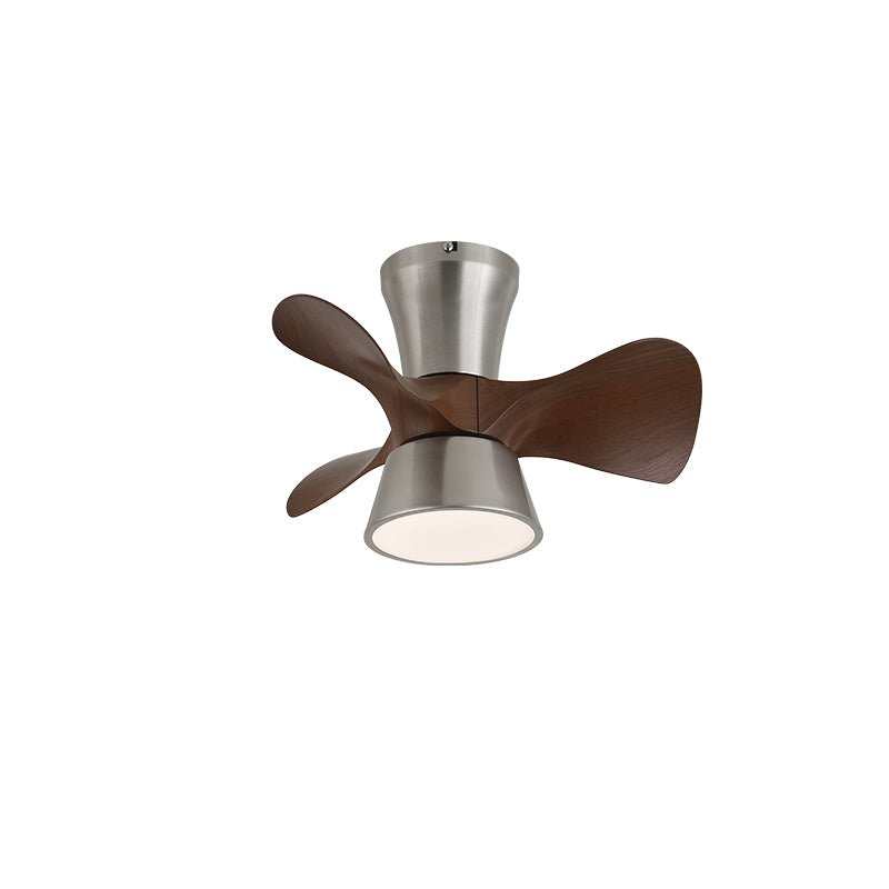 Pov Minimalist Wood Ceiling Fan Light-Neutral Decor