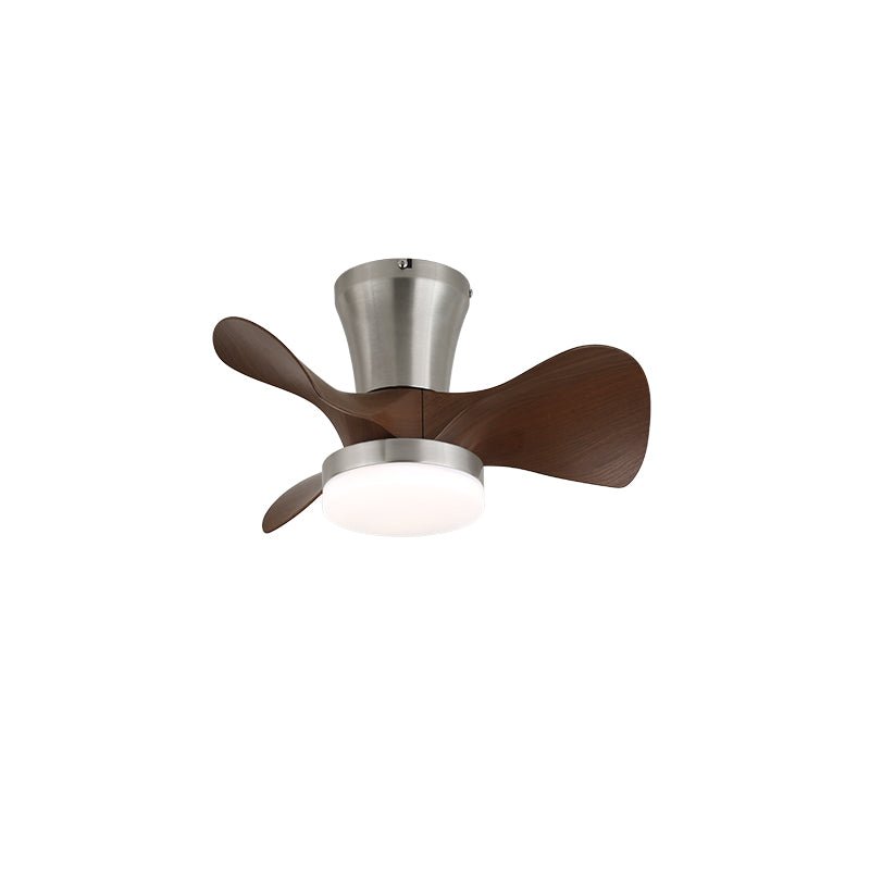 Pov Minimalist Wood Ceiling Fan Light-Neutral Decor