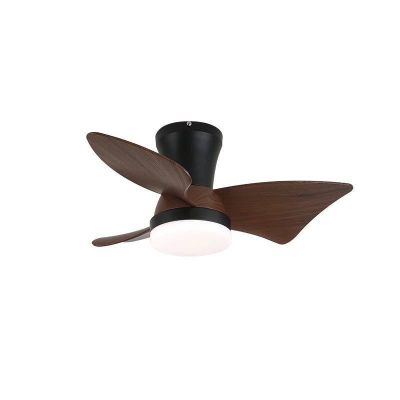 Pov Minimalist Wood Ceiling Fan Light-Neutral Decor
