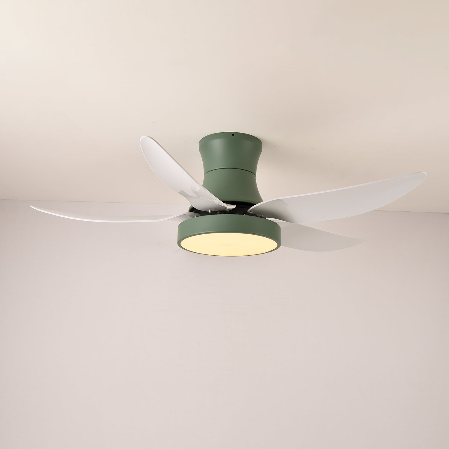 Jada Modern Black Ceiling Fan Light-Neutral Decor