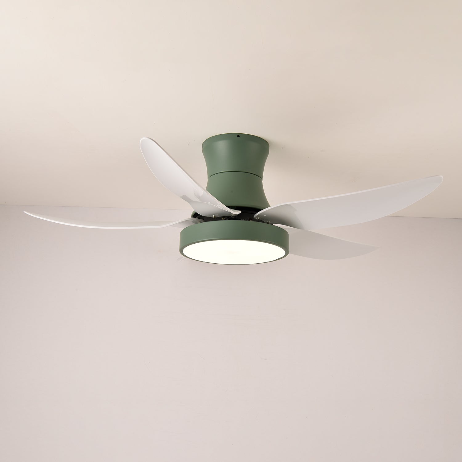 Jada Modern Black Ceiling Fan Light-Neutral Decor