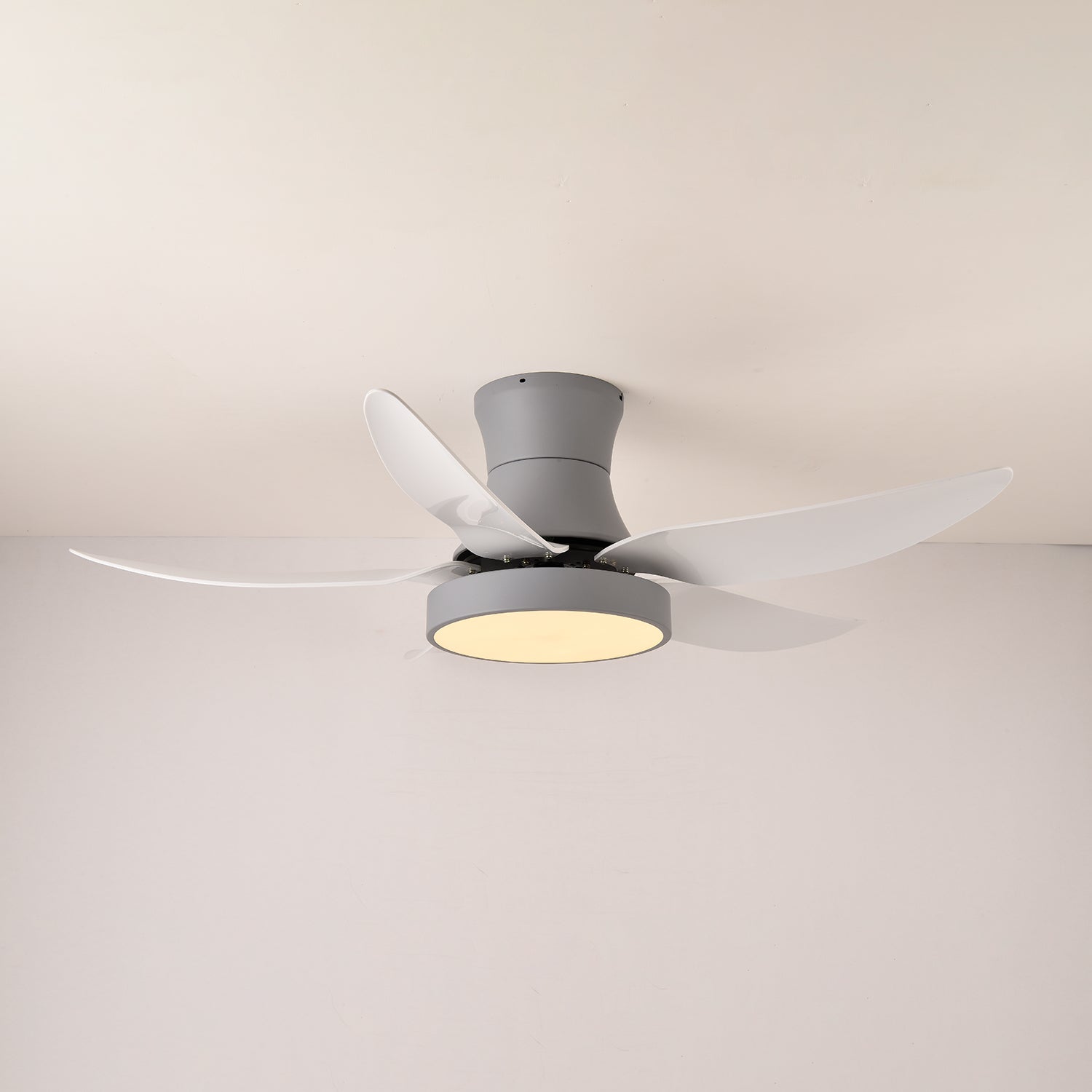 Jada Modern Black Ceiling Fan Light-Neutral Decor