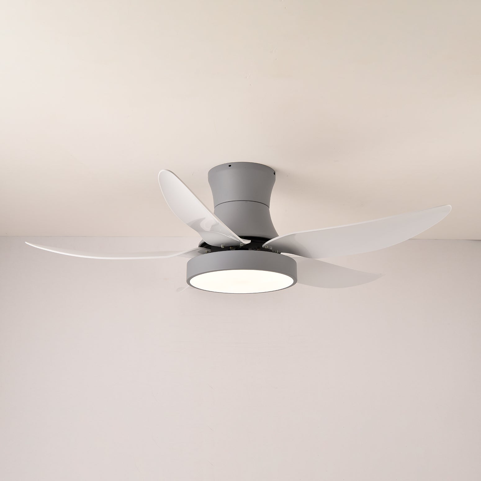 Jada Modern Black Ceiling Fan Light-Neutral Decor