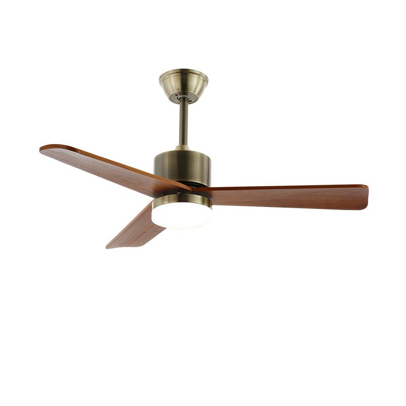 Vevenor Minimalist Silver Wood Ceiling Fan Light-Neutral Decor
