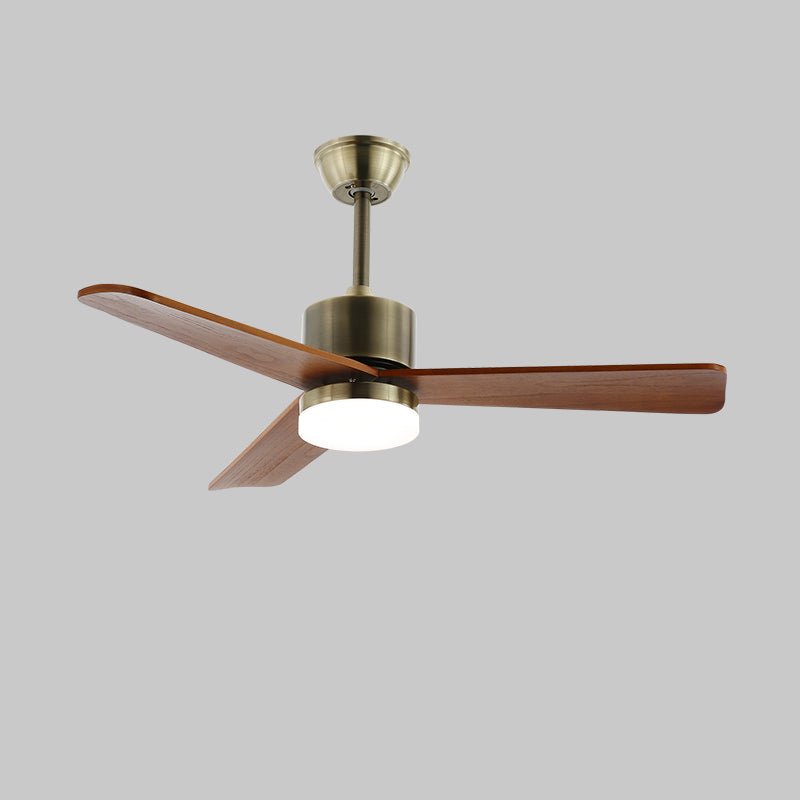 Vevenor Minimalist Silver Wood Ceiling Fan Light-Neutral Decor