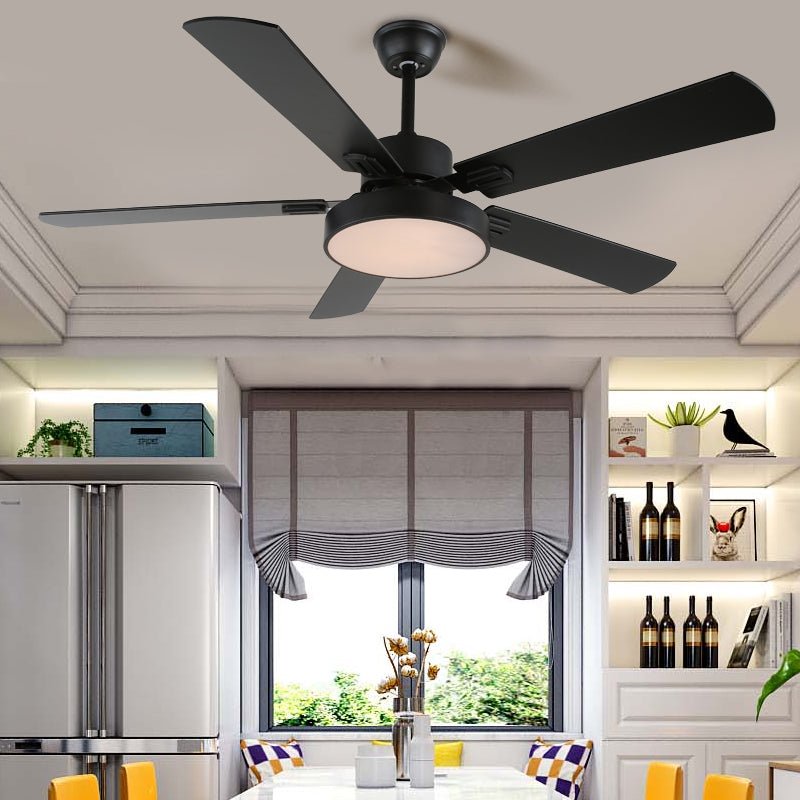 Wod Modern Wood Ceiling Fan Light-Neutral Decor