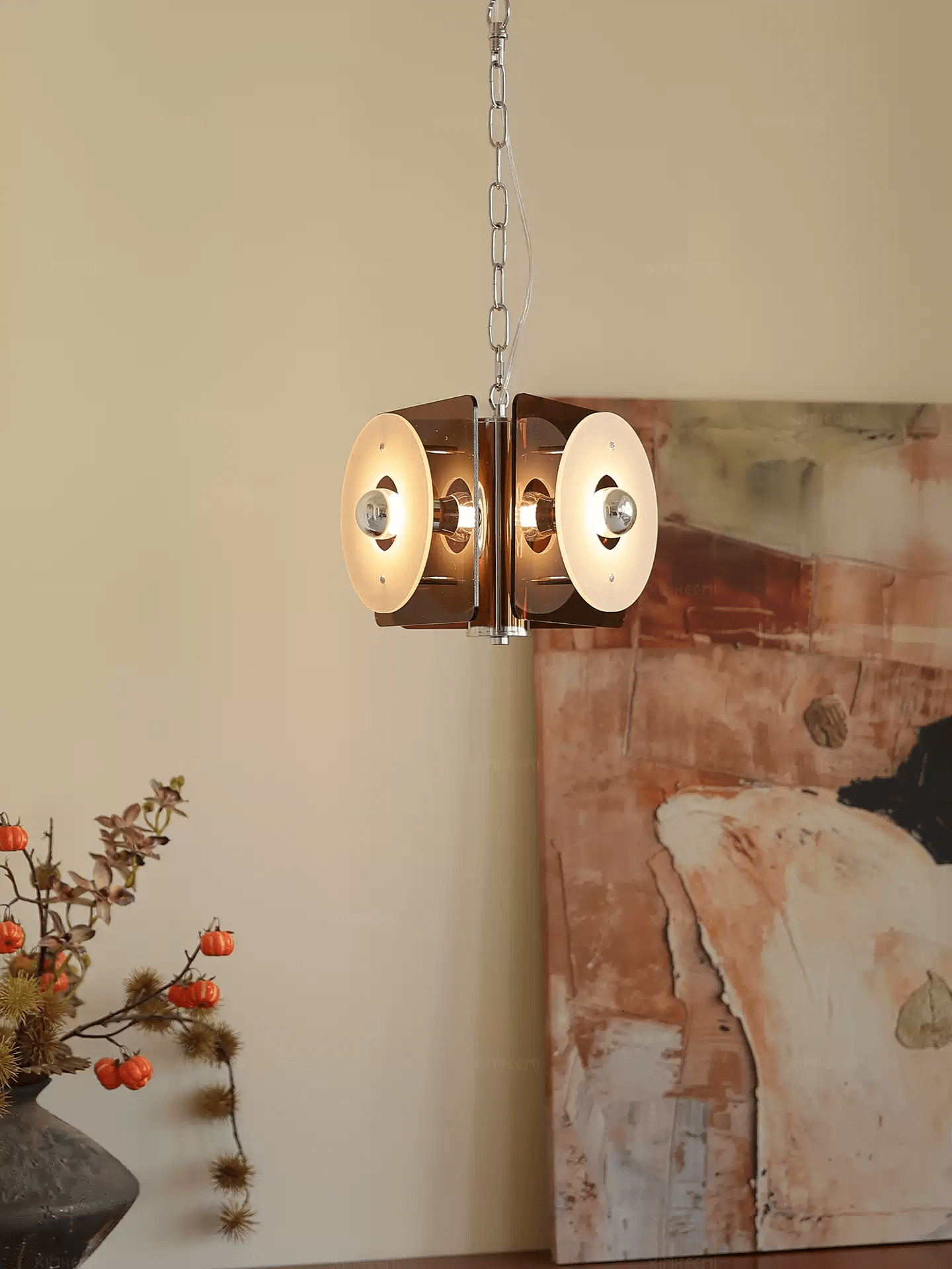 Fent Pendant Light-Neutral Decor