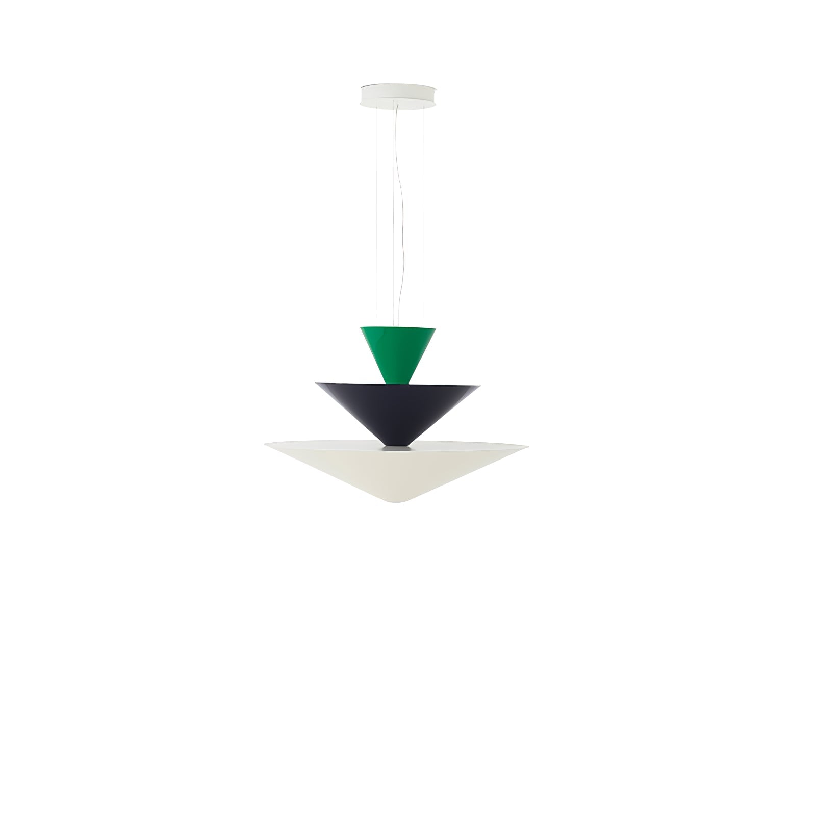 Pyramia Tiered Color Block Pendant Light-Neutral Decor