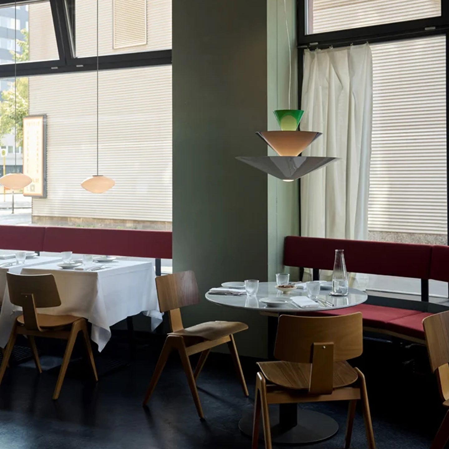 Pyramia Tiered Color Block Pendant Light-Neutral Decor