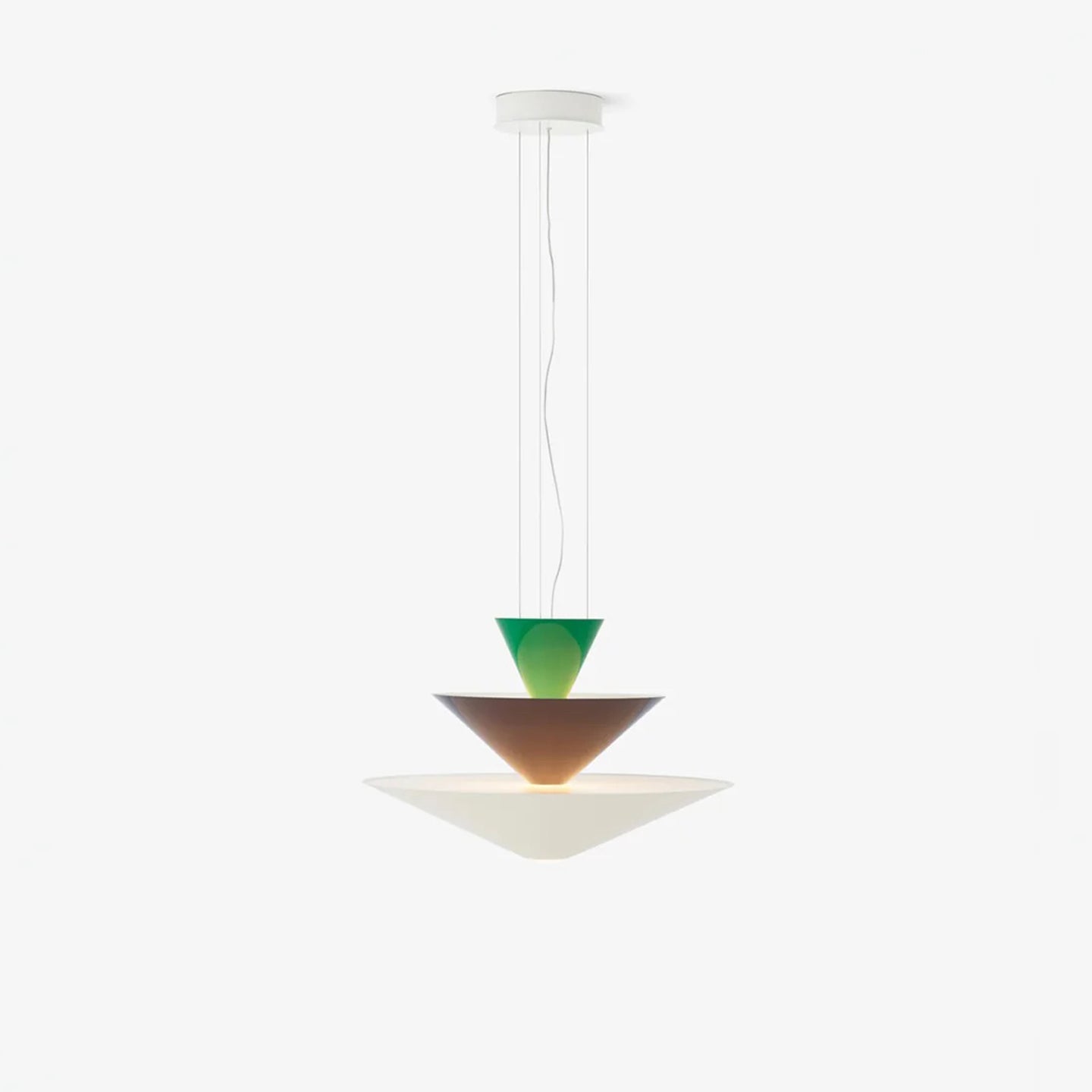 Pyramia Tiered Color Block Pendant Light-Neutral Decor