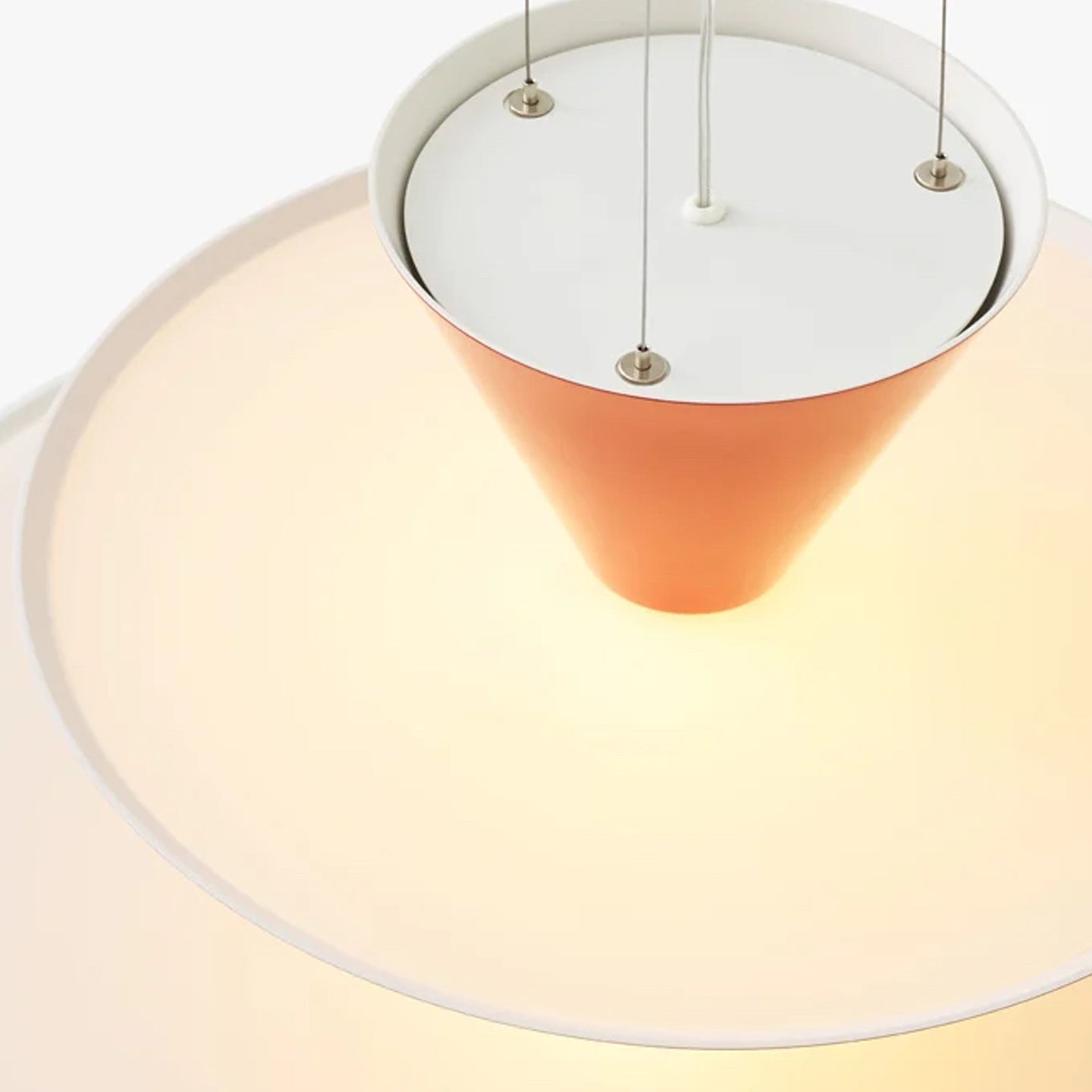 Pyramia Tiered Color Block Pendant Light-Neutral Decor