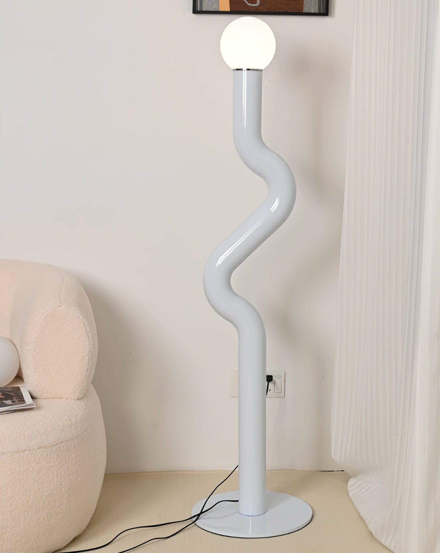 Cyldo Modern Floor Lamp-Neutral Decor