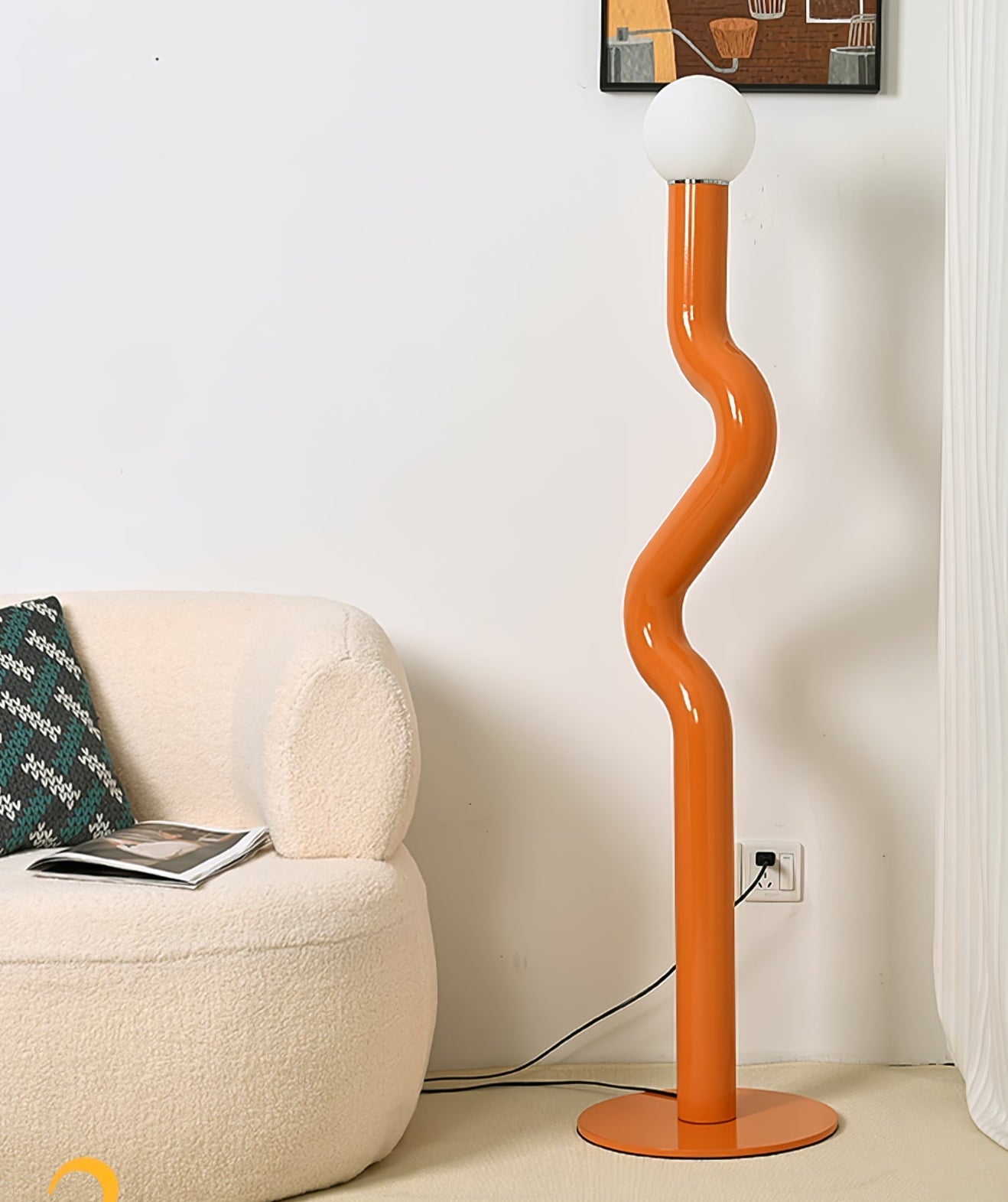 Cyldo Modern Floor Lamp-Neutral Decor