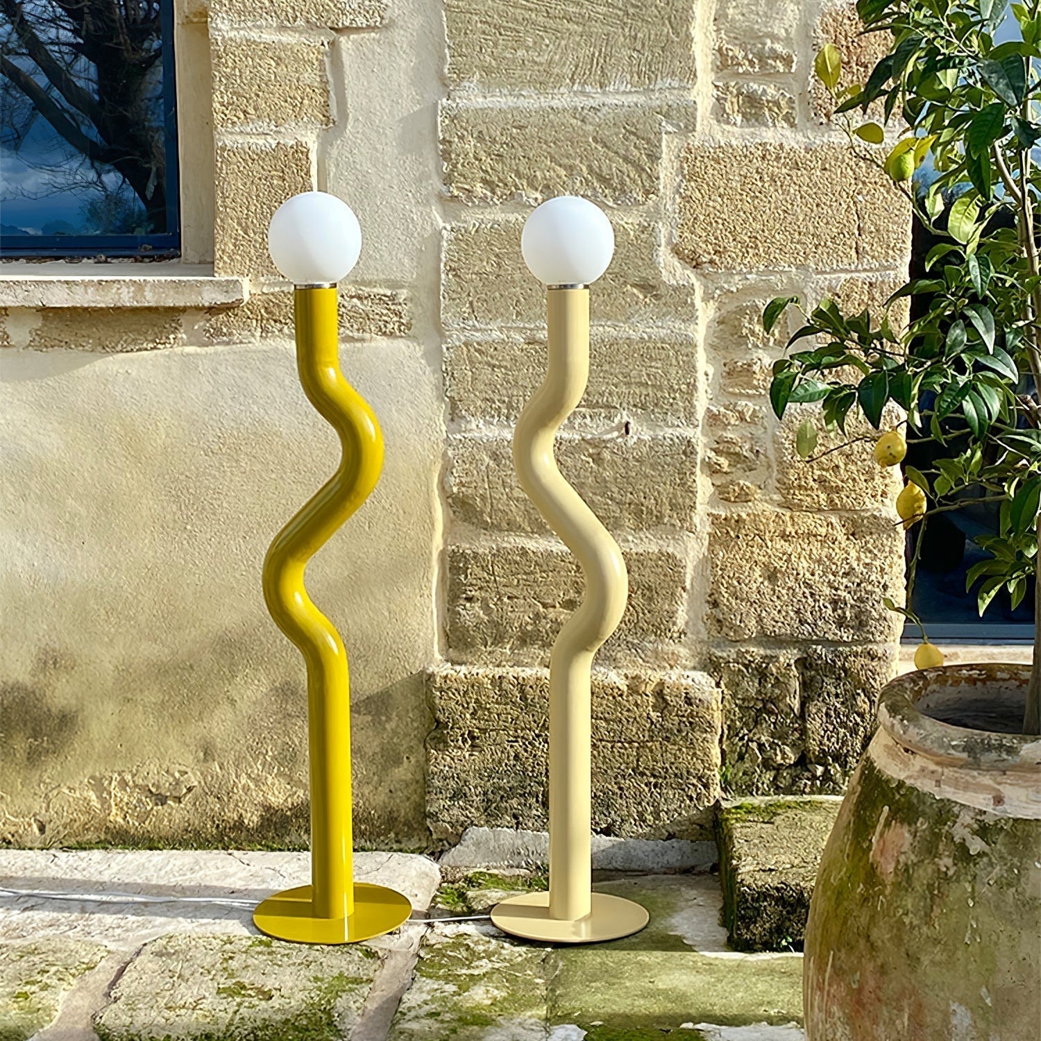 Cyldo Modern Floor Lamp-Neutral Decor