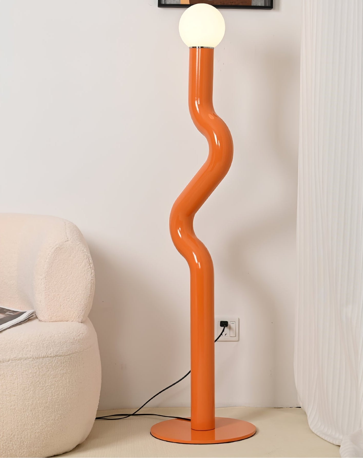 Cyldo Modern Floor Lamp-Neutral Decor
