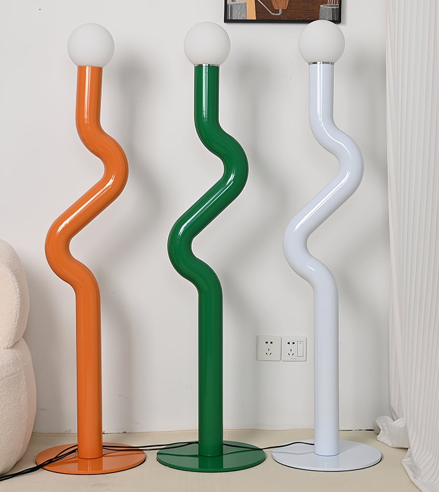 Cyldo Modern Floor Lamp-Neutral Decor