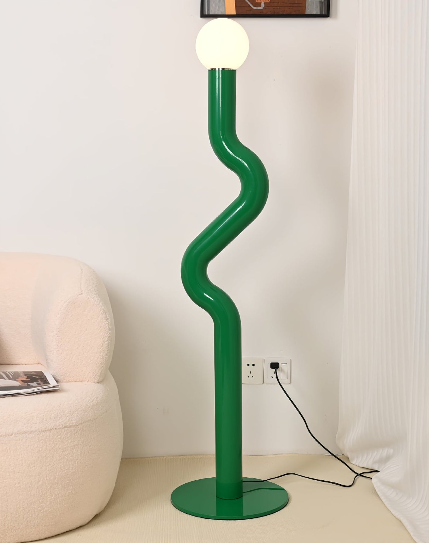 Cyldo Modern Floor Lamp-Neutral Decor