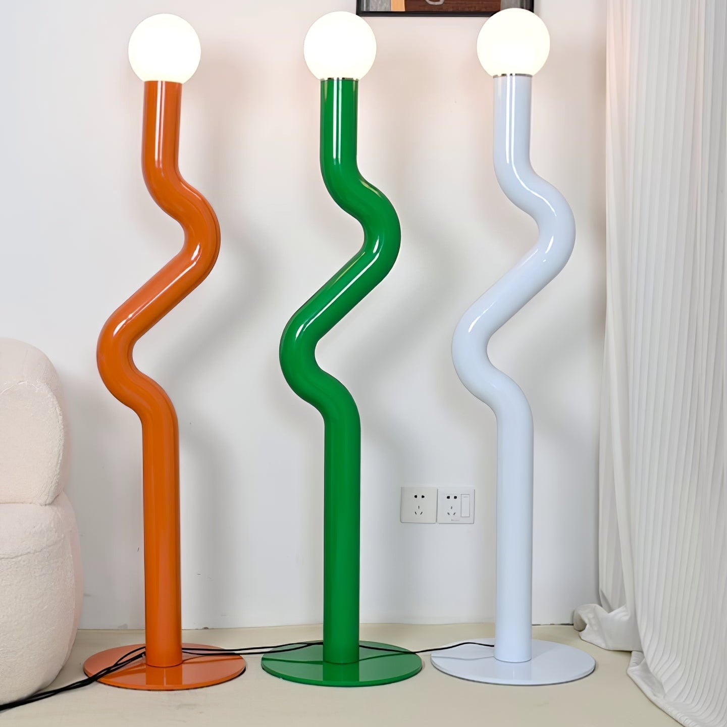 Cyldo Modern Floor Lamp-Neutral Decor