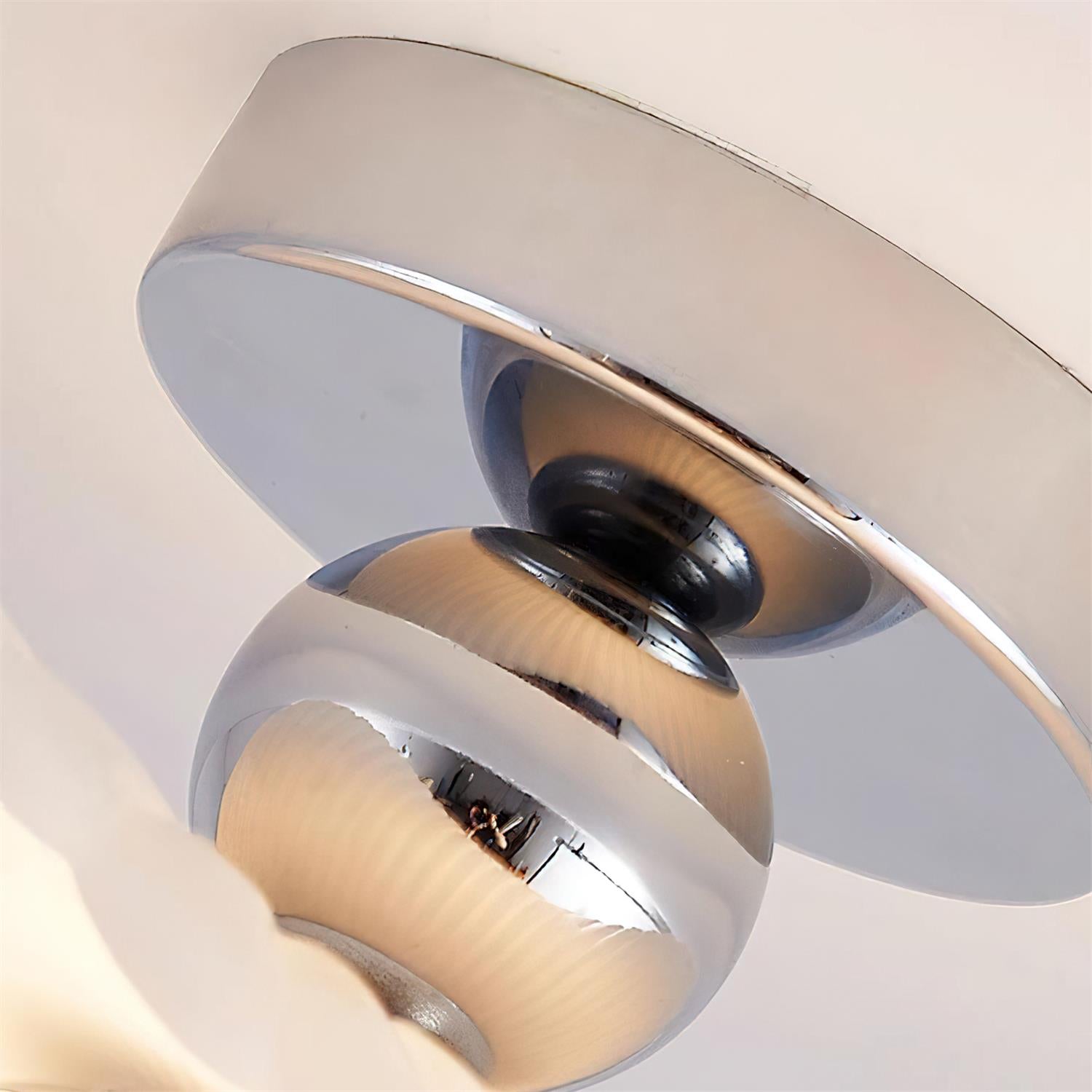 Ilyon Modern Winged Frosted Shade Ceiling Light