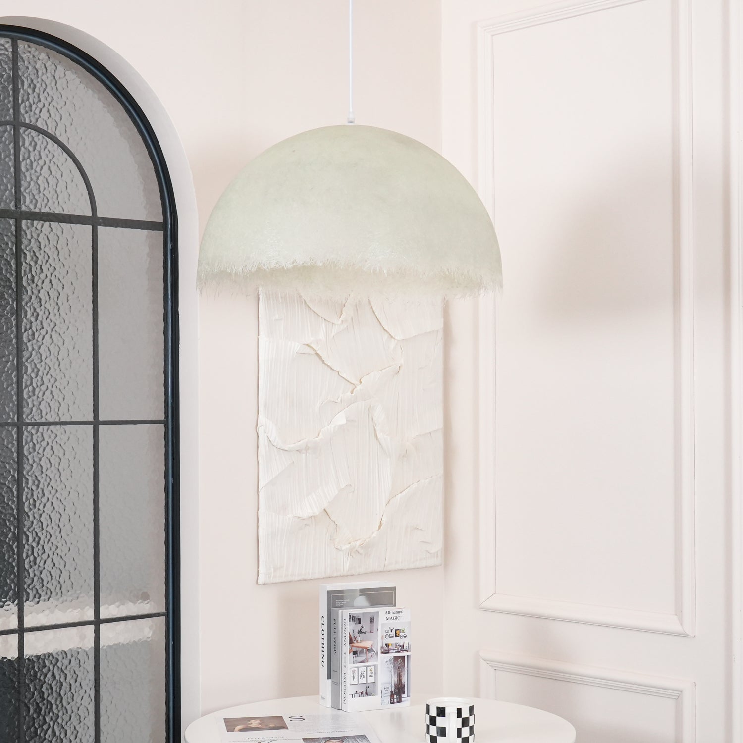 Willa Modern Epoxy Resin Pendant Light-Neutral Decor