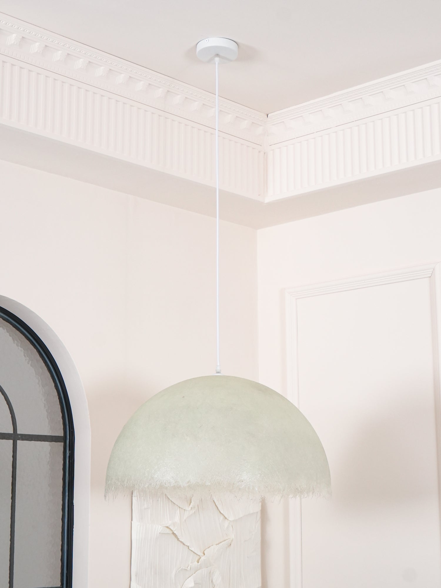 Willa Modern Epoxy Resin Pendant Light-Neutral Decor