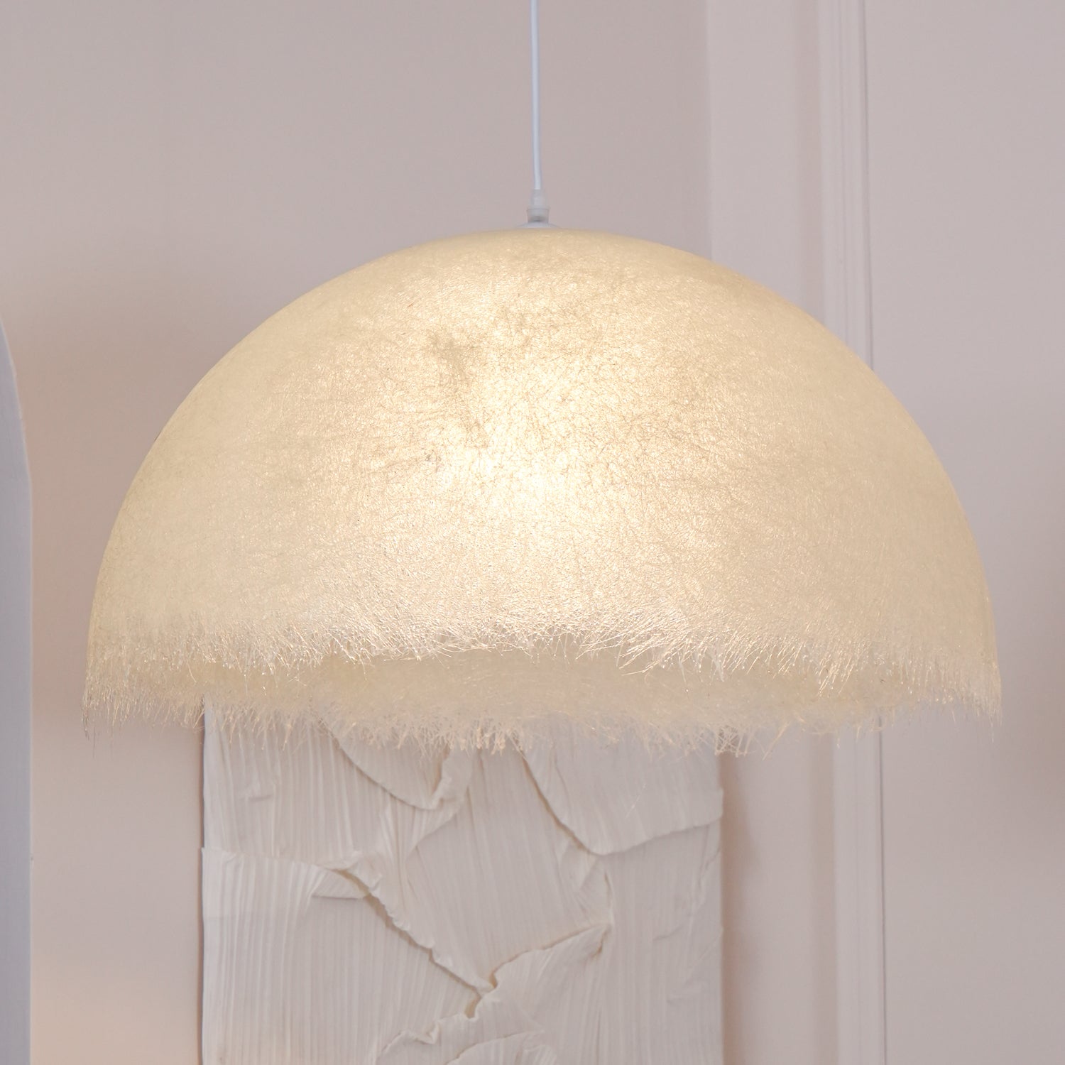 Willa Modern Epoxy Resin Pendant Light-Neutral Decor