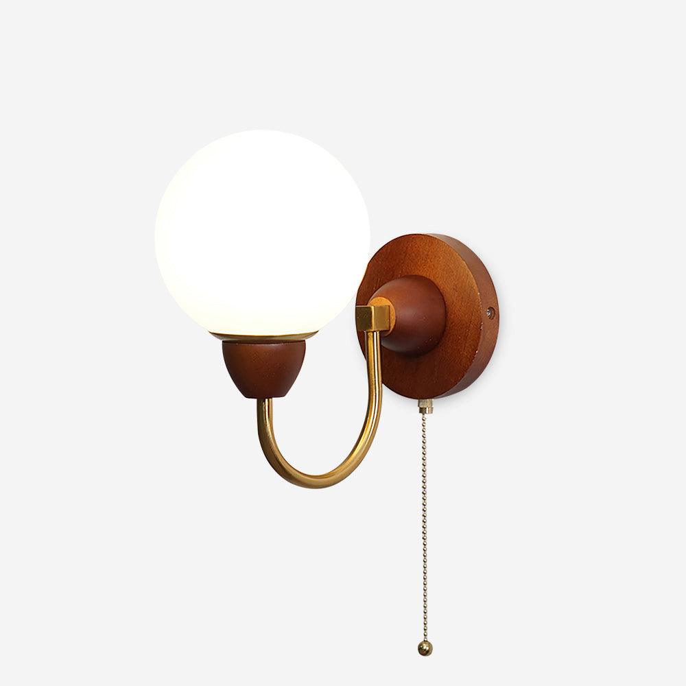 Sven Wooden Wall Lamp