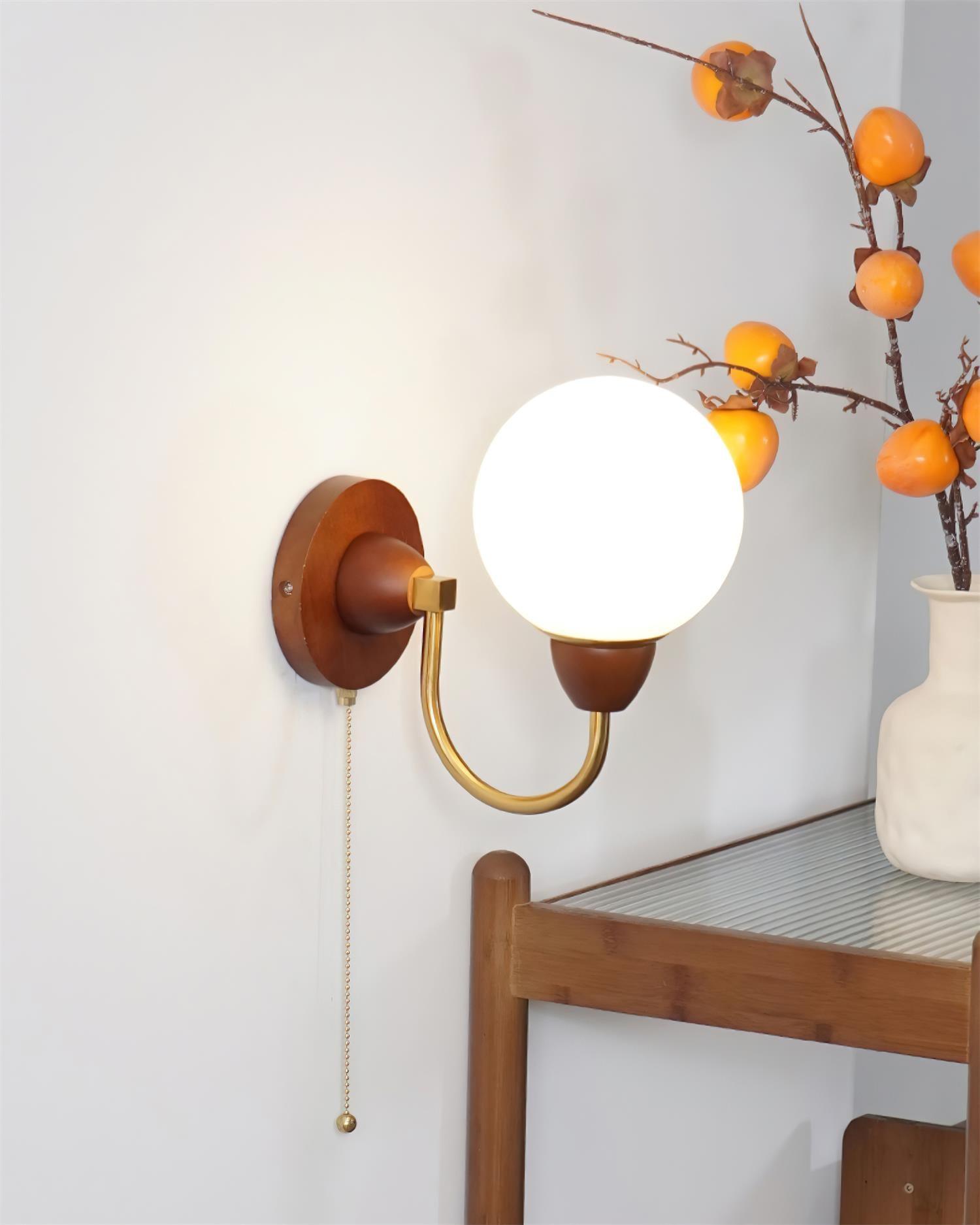 Sven Wooden Wall Lamp