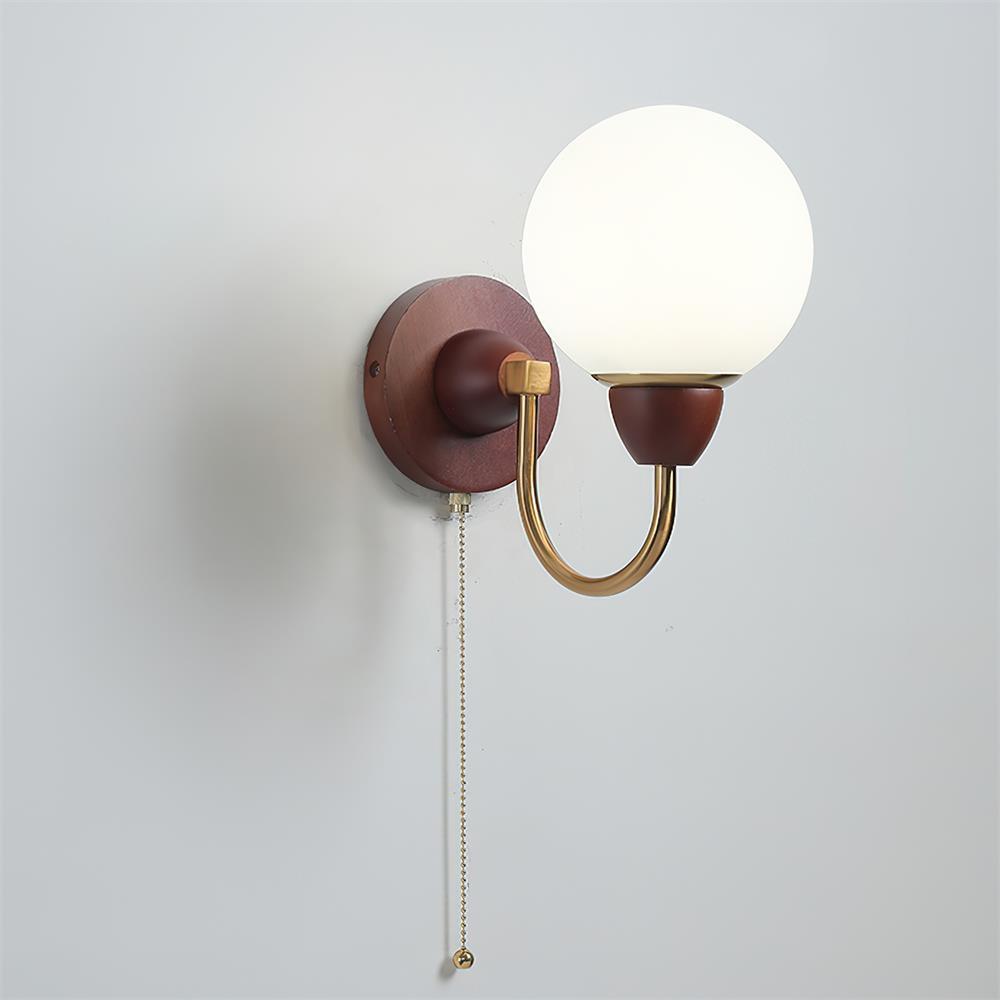 Sven Wooden Wall Lamp