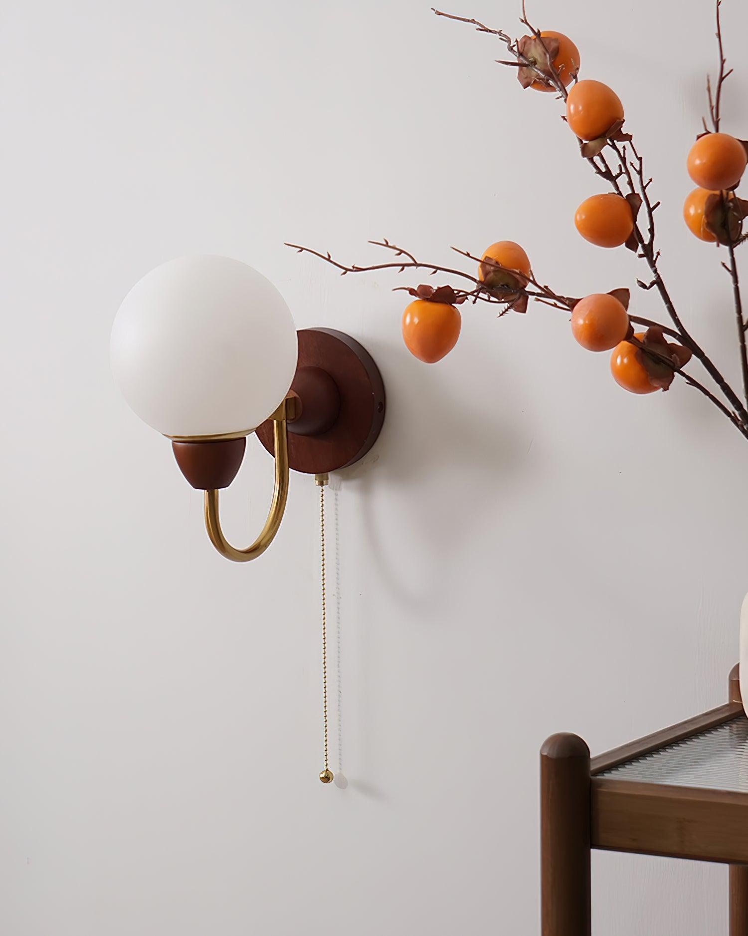 Sven Wooden Wall Lamp