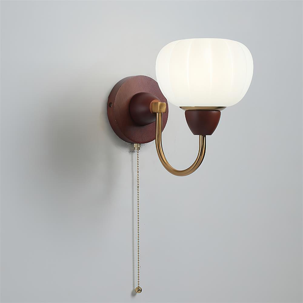 Sven Wooden Wall Lamp
