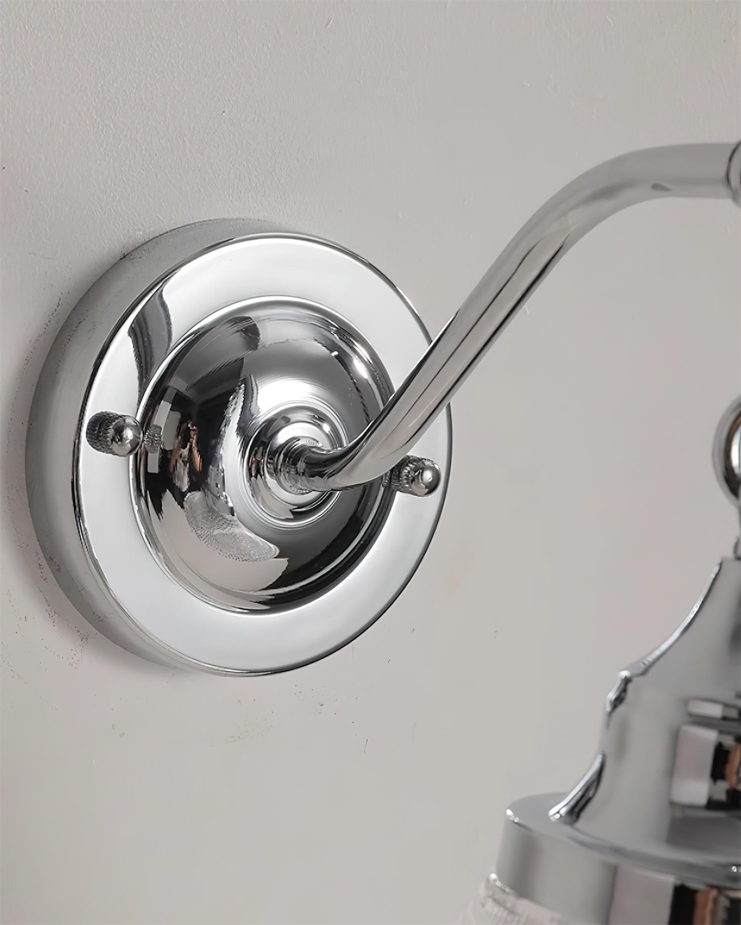 Perivo Polished Chrome Wall Lamp