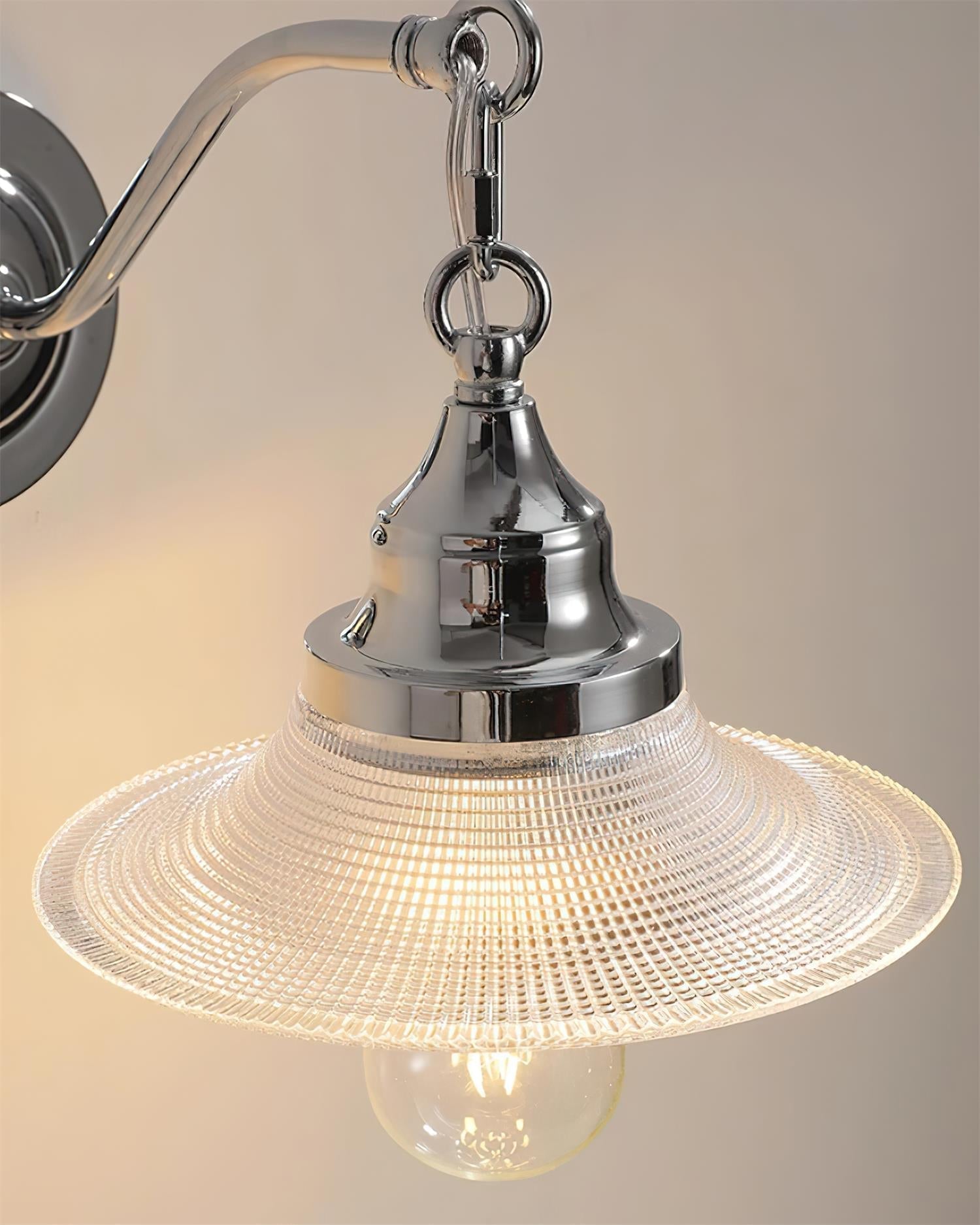 Perivo Polished Chrome Wall Lamp