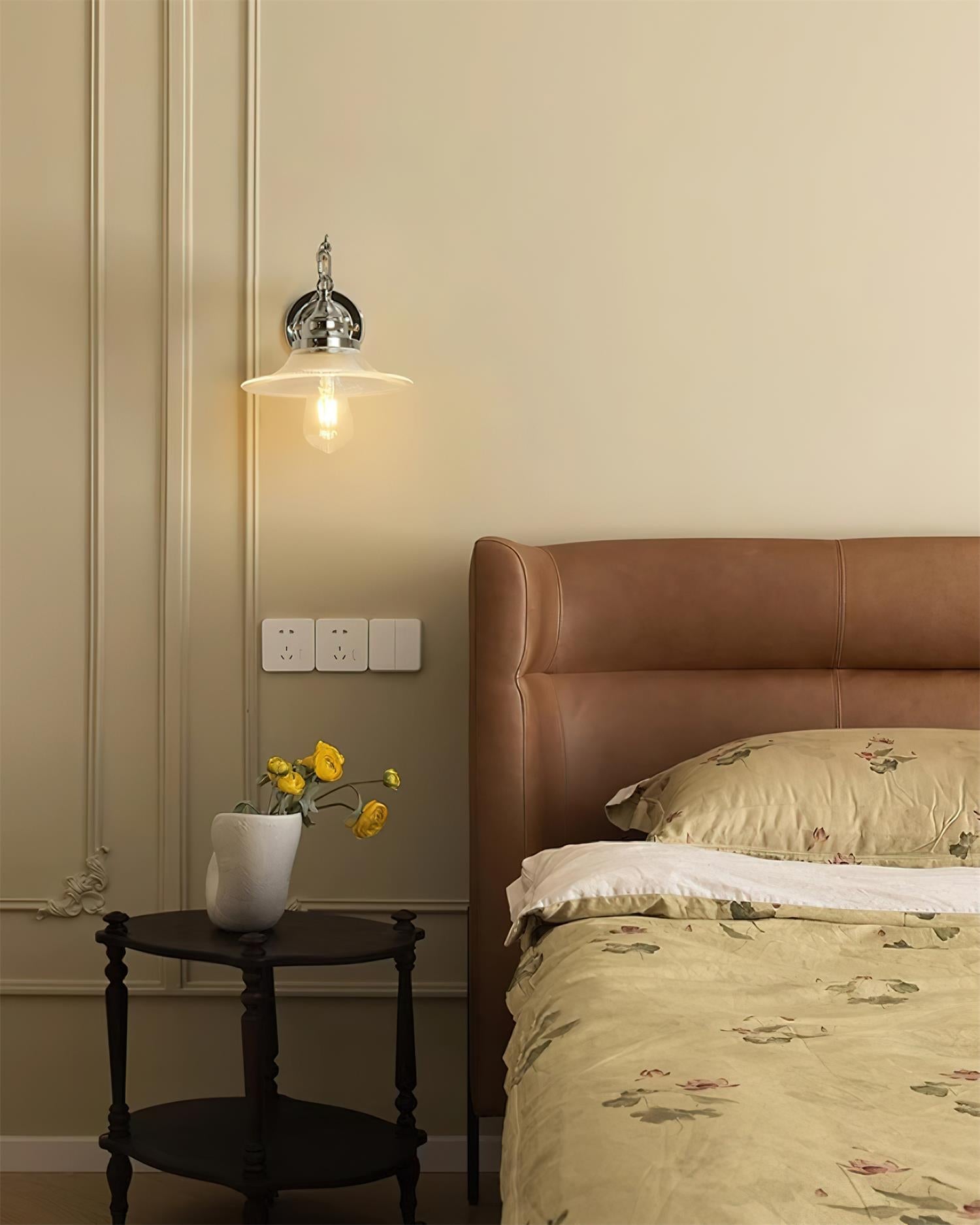 Perivo Polished Chrome Wall Lamp