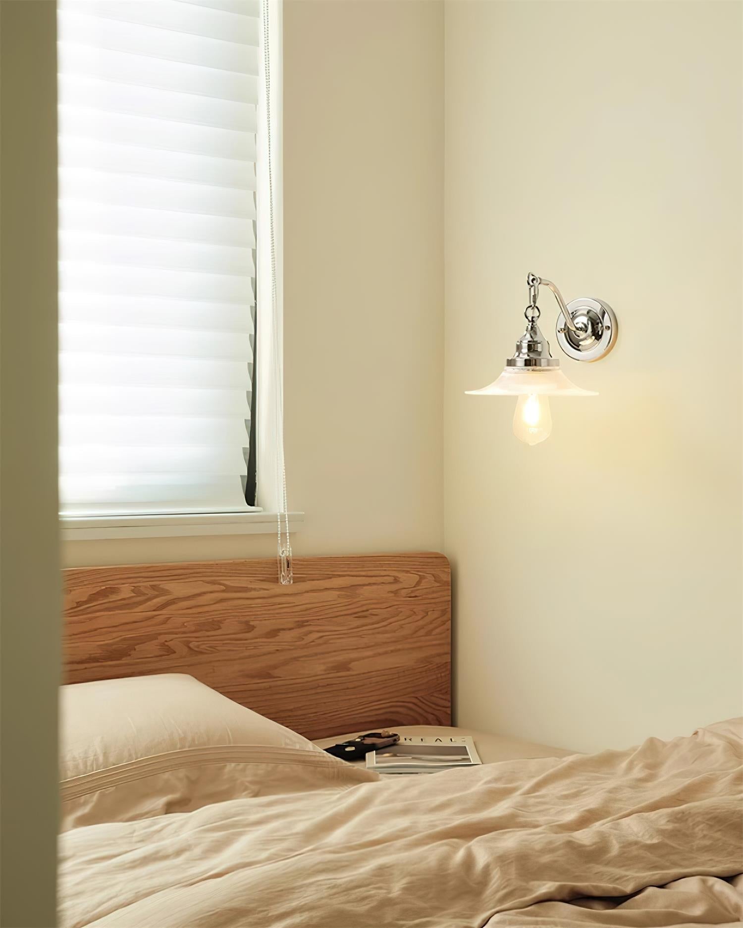 Perivo Polished Chrome Wall Lamp