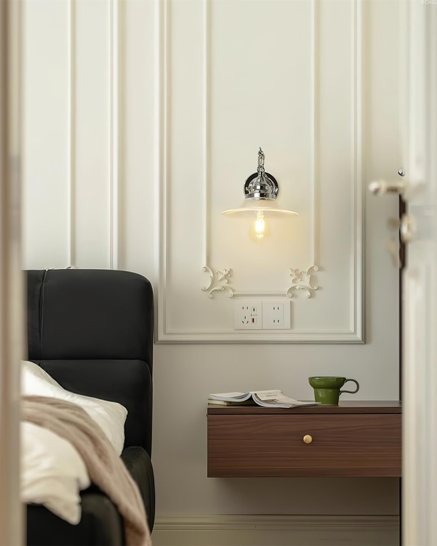 Perivo Polished Chrome Wall Lamp