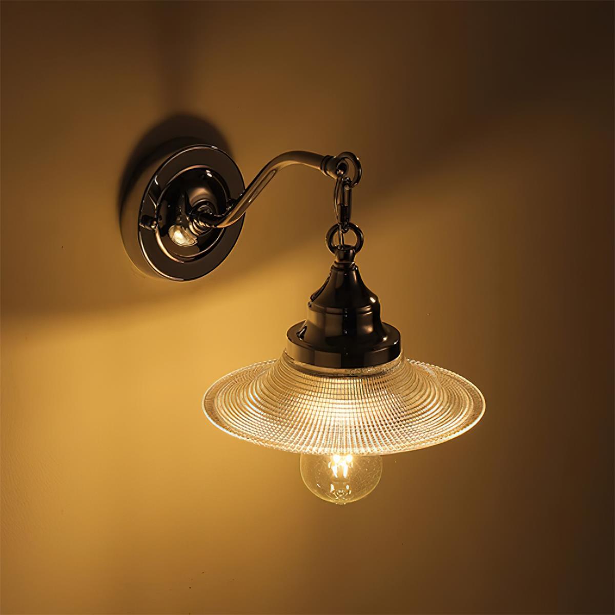 Perivo Polished Chrome Wall Lamp