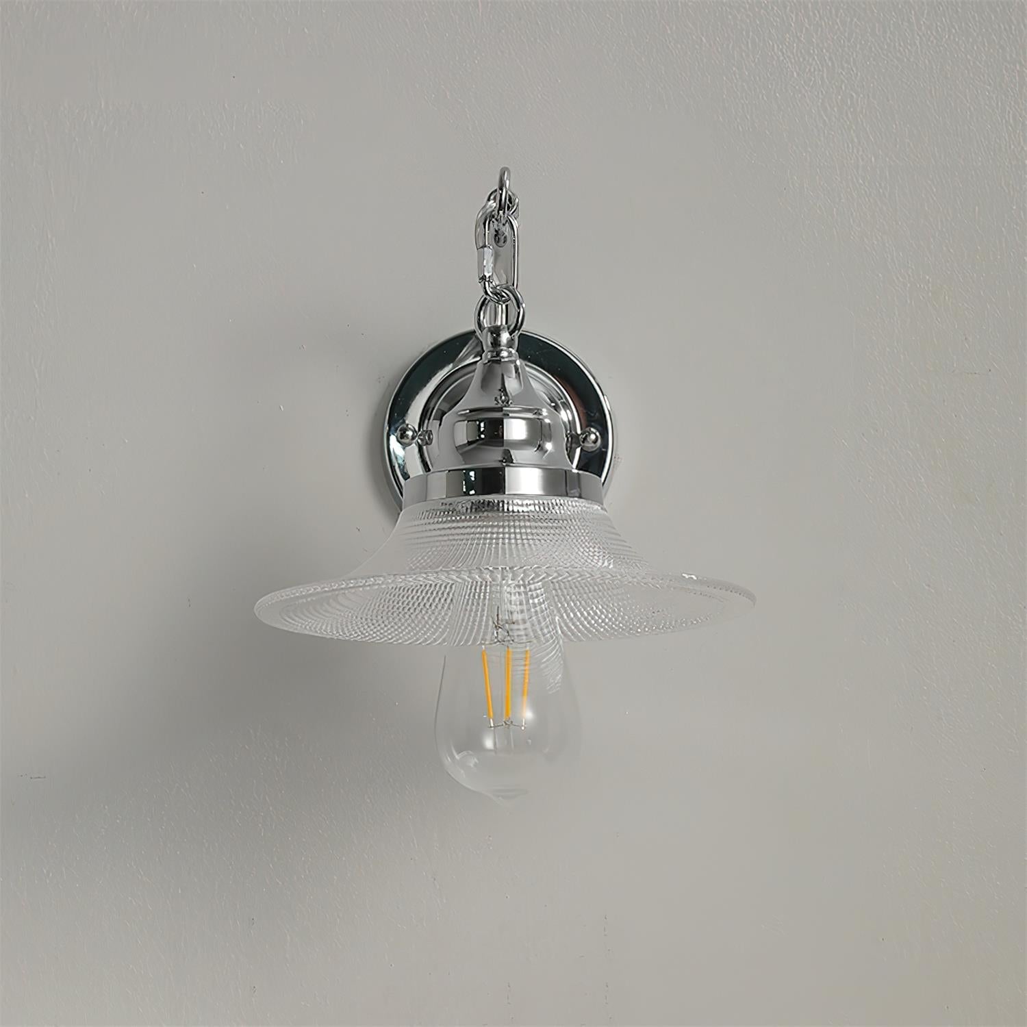 Perivo Polished Chrome Wall Lamp
