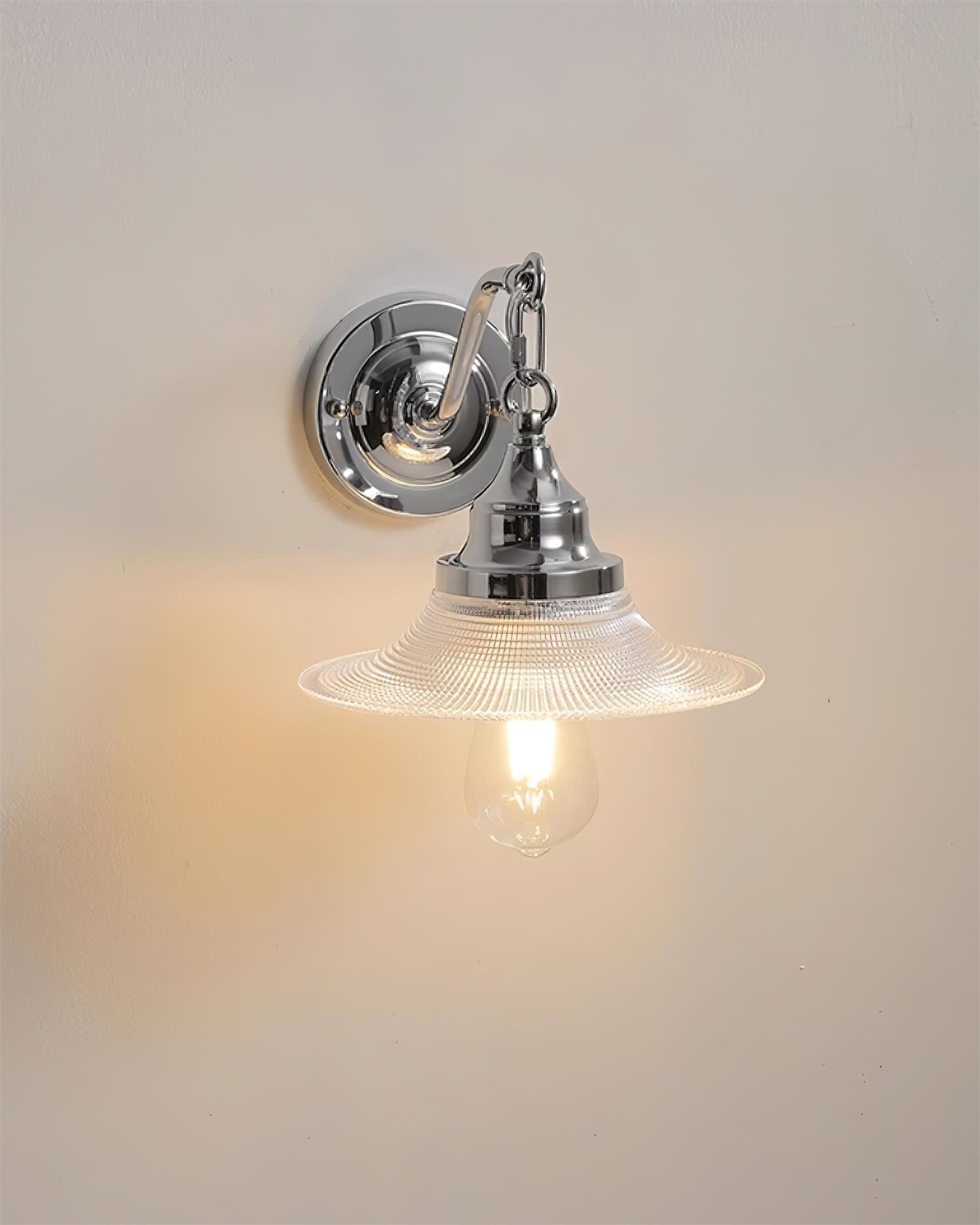 Perivo Polished Chrome Wall Lamp