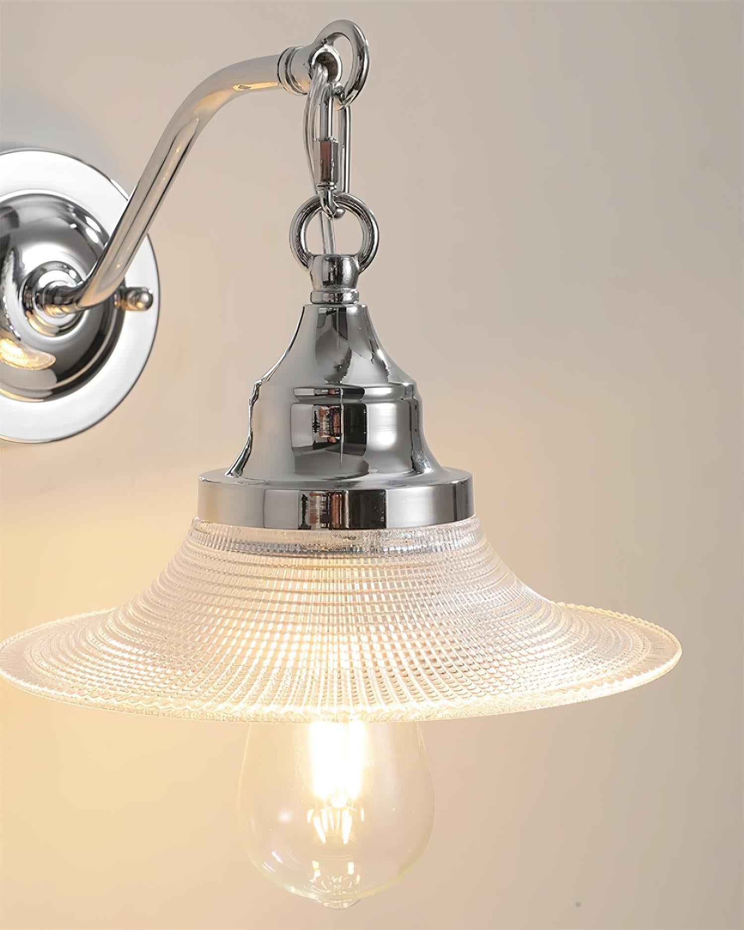 Perivo Polished Chrome Wall Lamp