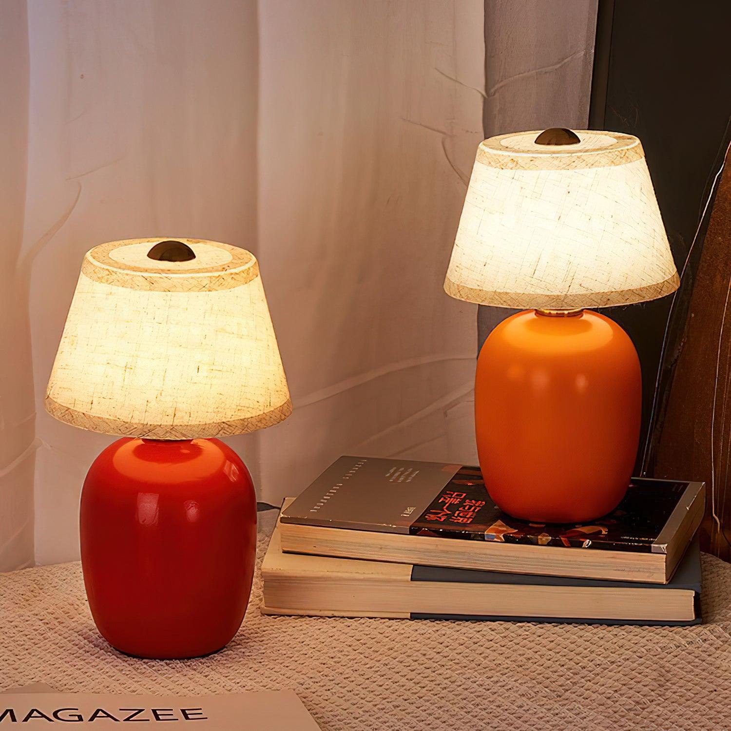 Navy Table Lamp