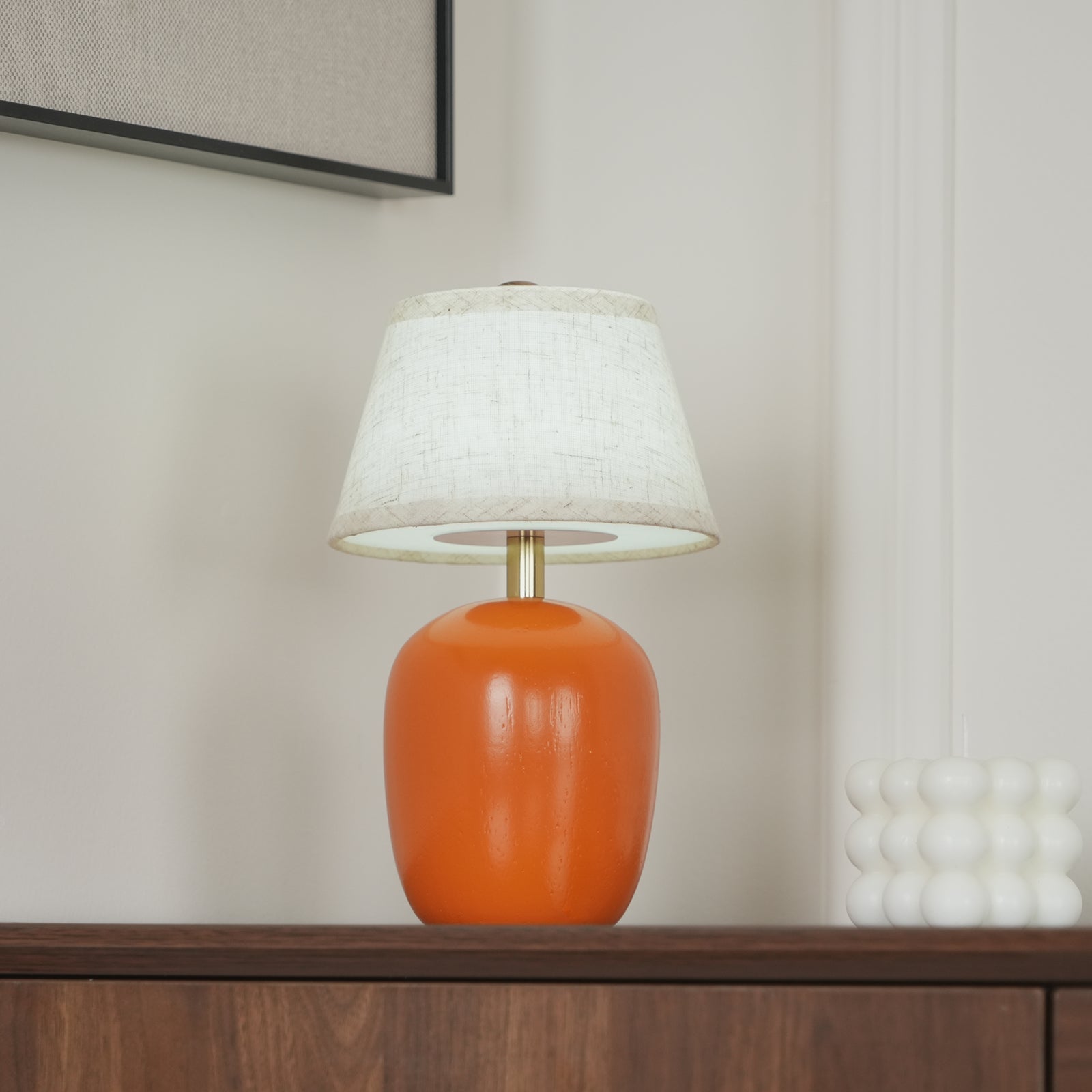 Navy Table Lamp