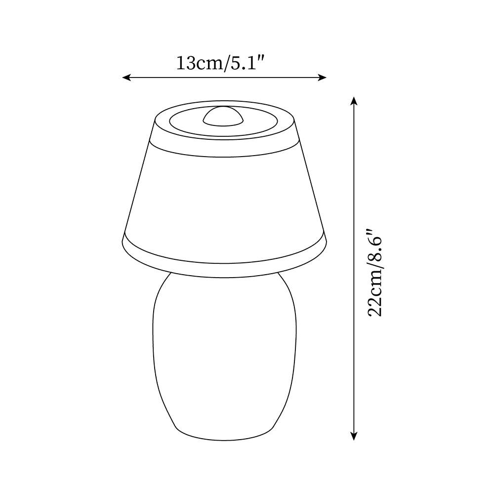Navy Table Lamp