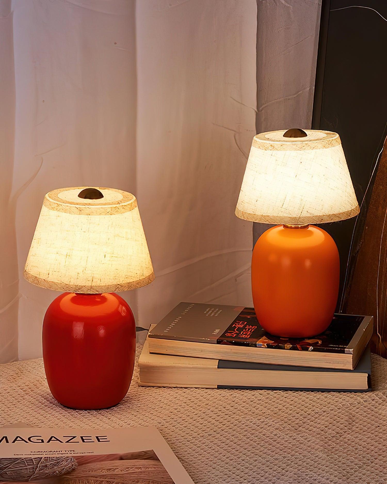 Navy Table Lamp