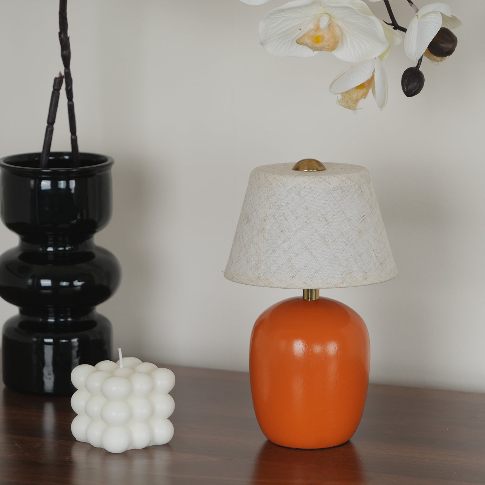 Navy Table Lamp