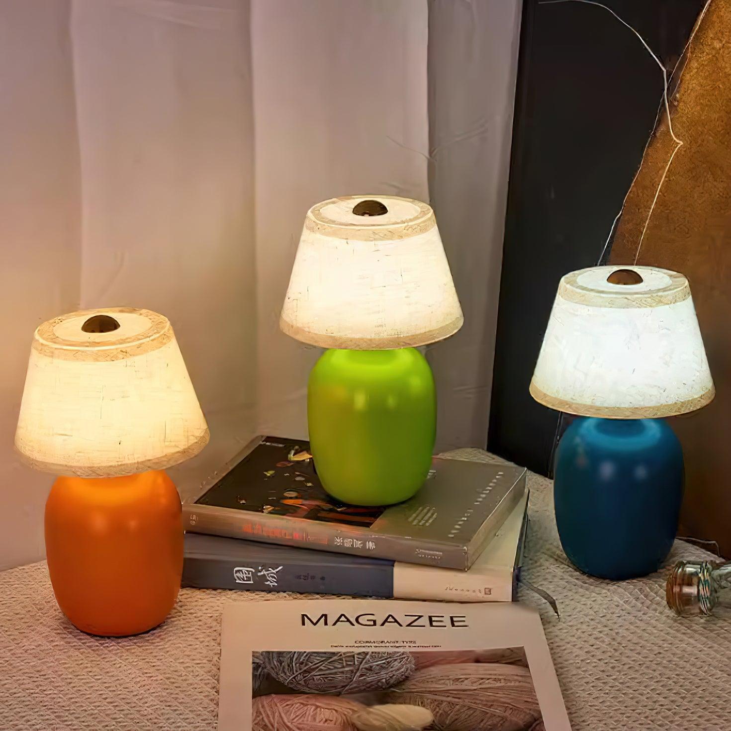 Navy Table Lamp