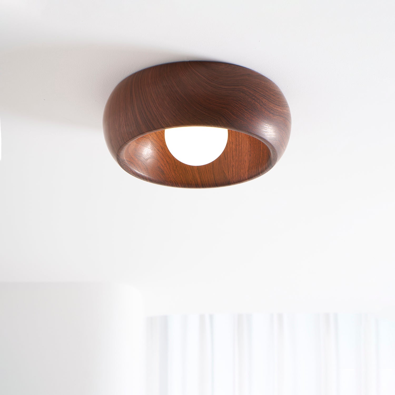 Arboris Ring Ceiling Light-Neutral Decor