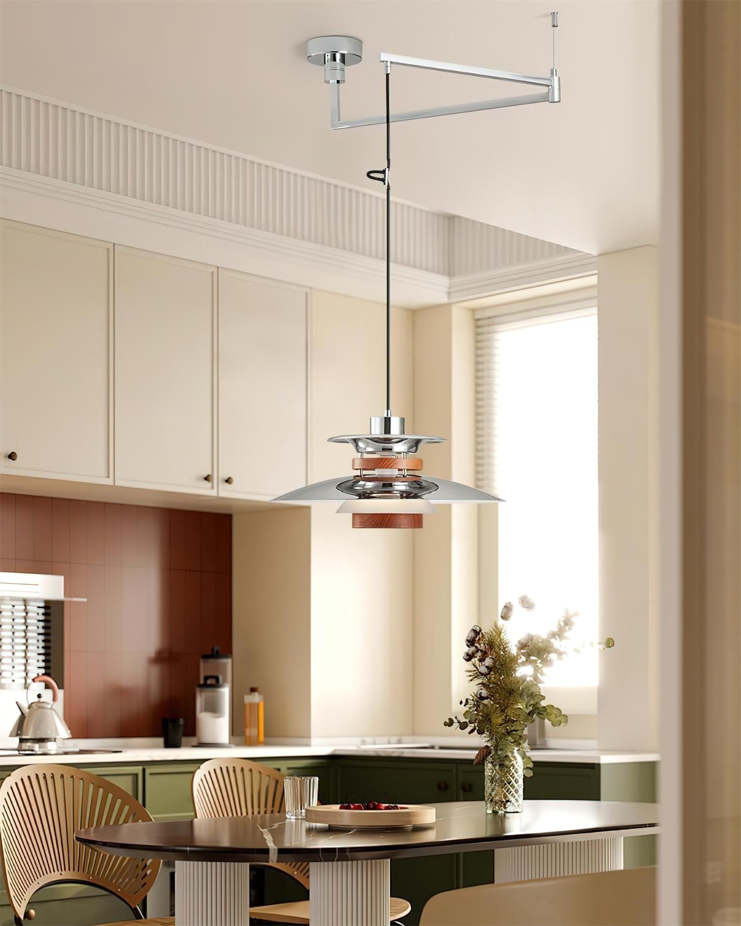 Aurelio Swing Arm Pendant Lamp