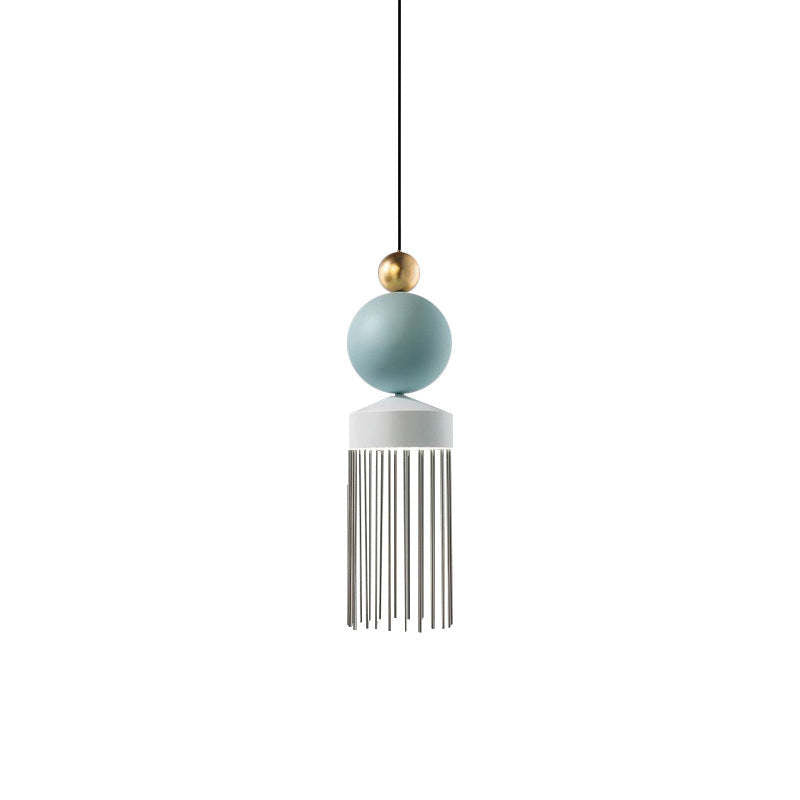 Arisha Modern Tassel Metal Pendant Light - Neutral Decor
