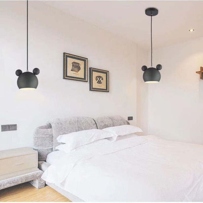 Valentina Mouse Head Pendant Light, 5 Colour - Neutral Decor